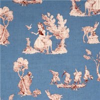 Snow White Fabric Image