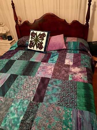 Quilt on the Bed for Warmth