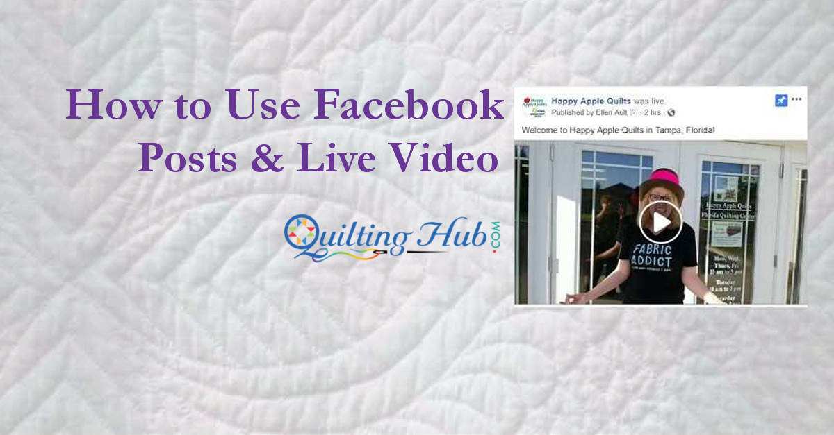 Facebook Video Posts And Live Video