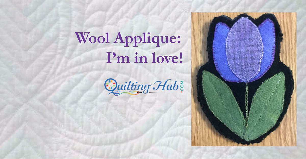 Wool Applique: I am in love!