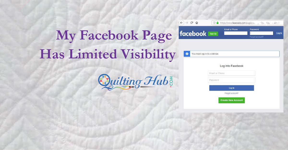 My Facebook Page Has Limited Visibility