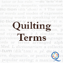 Quilting Terminology