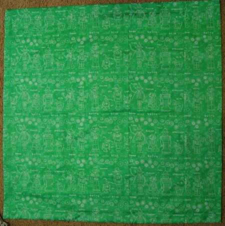 Simple Basic Quilt - Back