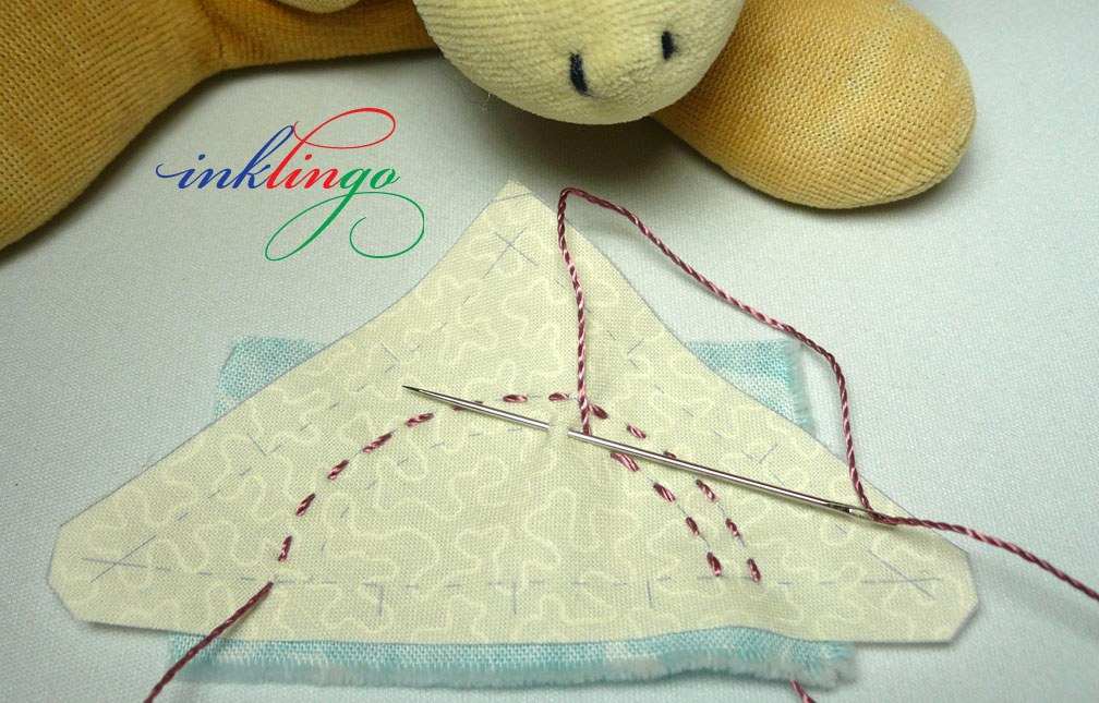 Inklingo Back-Basting Applique Lesson