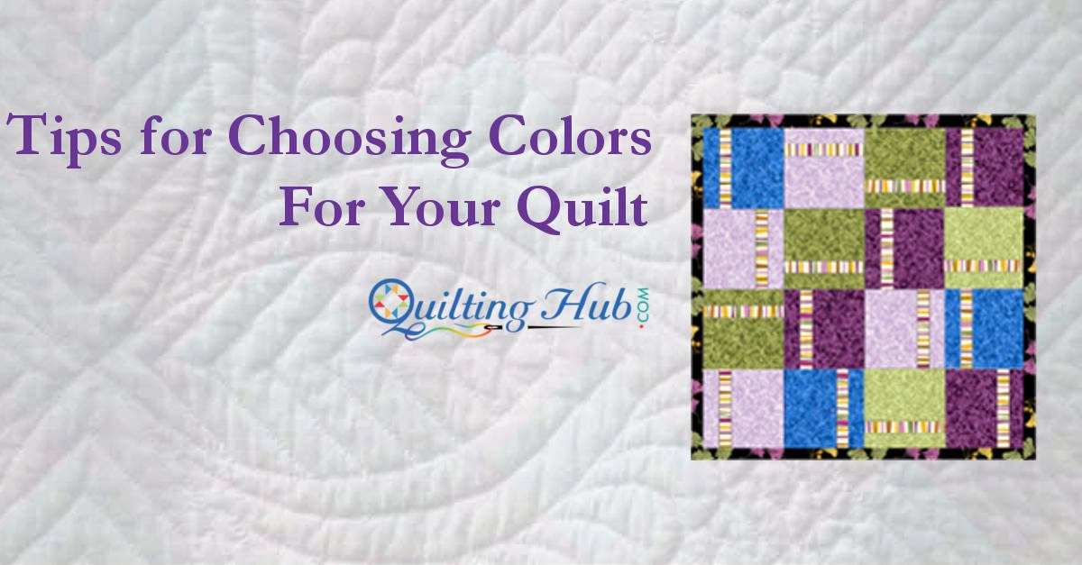 How to choose colors for my quilt project?