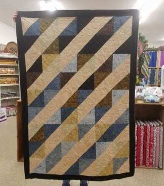 edge to edge quilting example