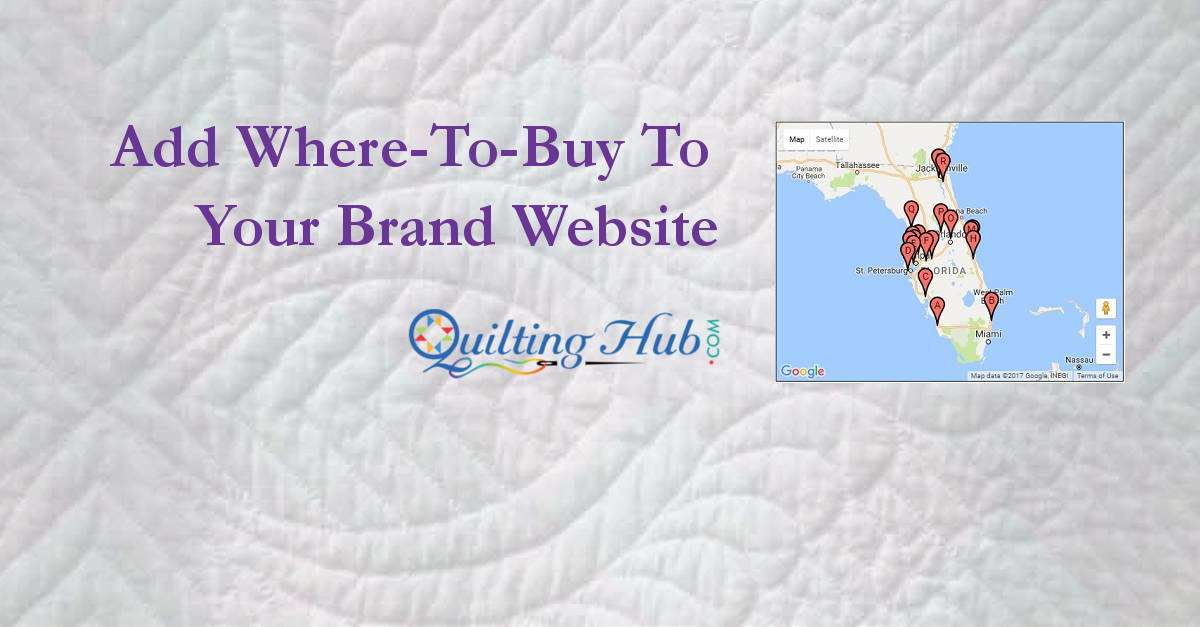Add Where To Buy To Your Website