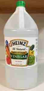 Vinegar to stop fabric bleading