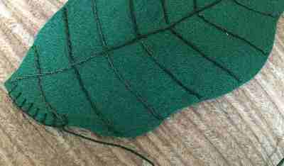 Finish With Blanket Stitch