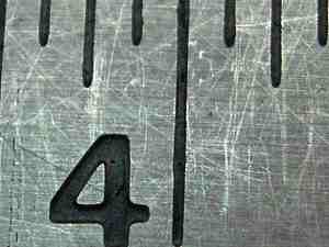 ruler 1/4 inch seam