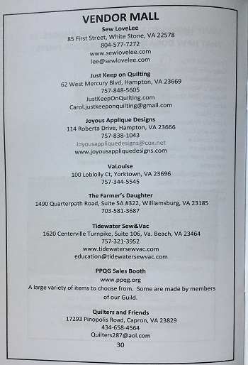 Vendor Mall Listing