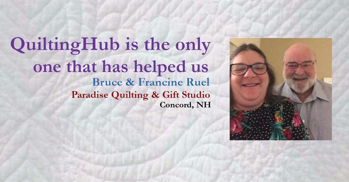 Paradise Quilts Says Activate Your Membership Now