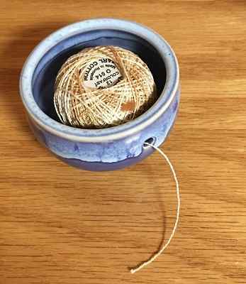 Pottery Thread Bowl