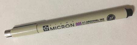 Pigma Micron Pen