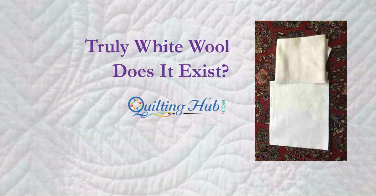 Truly White Wool – Does It Exist?