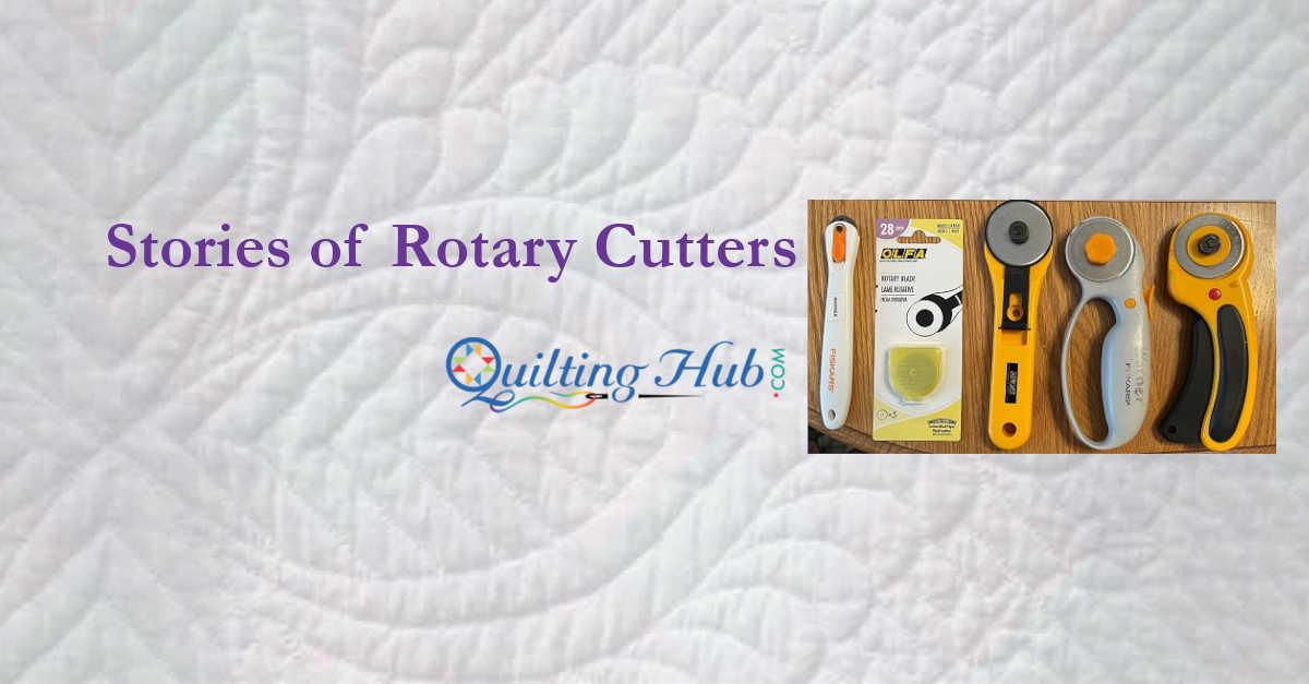 History of the rotary cutter (Hail the king of cutting tools!) - Quilt  Advice Tips and Tricks!