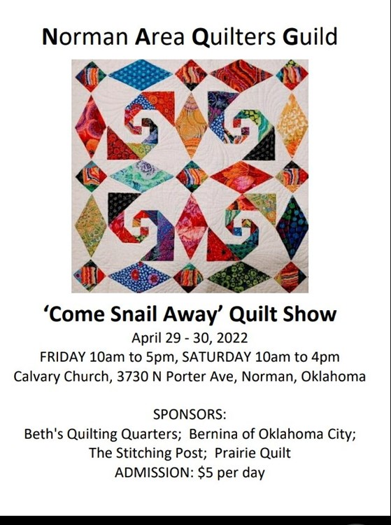 Norman Area Quilters Guild in Norman, Oklahoma on QuiltingHub