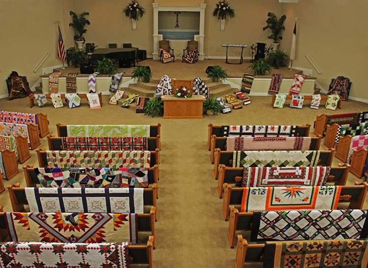 Blackgum Harvestime Church Sewing Sisters in Vian, Oklahoma on QuiltingHub