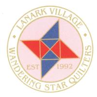 Lanark Village Wandering Star Quilters in Lanark Village