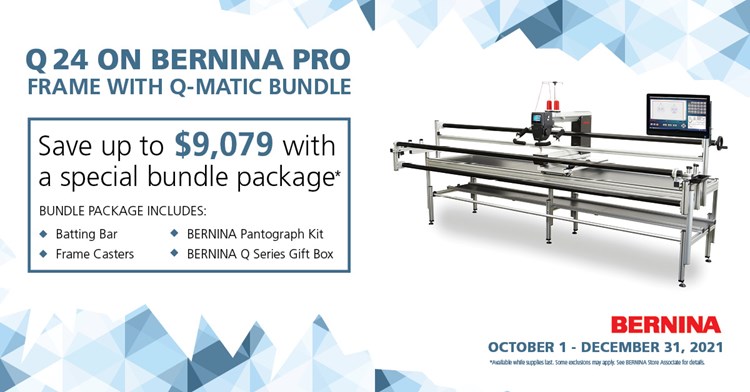 BERNINA Holiday Promotions in Millersburg, Ohio on QuiltingHub
