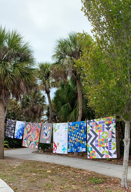 Airing of the Quilts - Outdoor Quilt Display and Sale in Venice, Florida on QuiltingHub