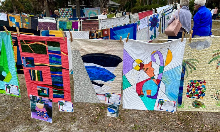 Airing of the Quilts - Outdoor Quilt Display and Sale in Venice, Florida on QuiltingHub