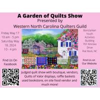 Garden of Quilts Show in Flat Rock