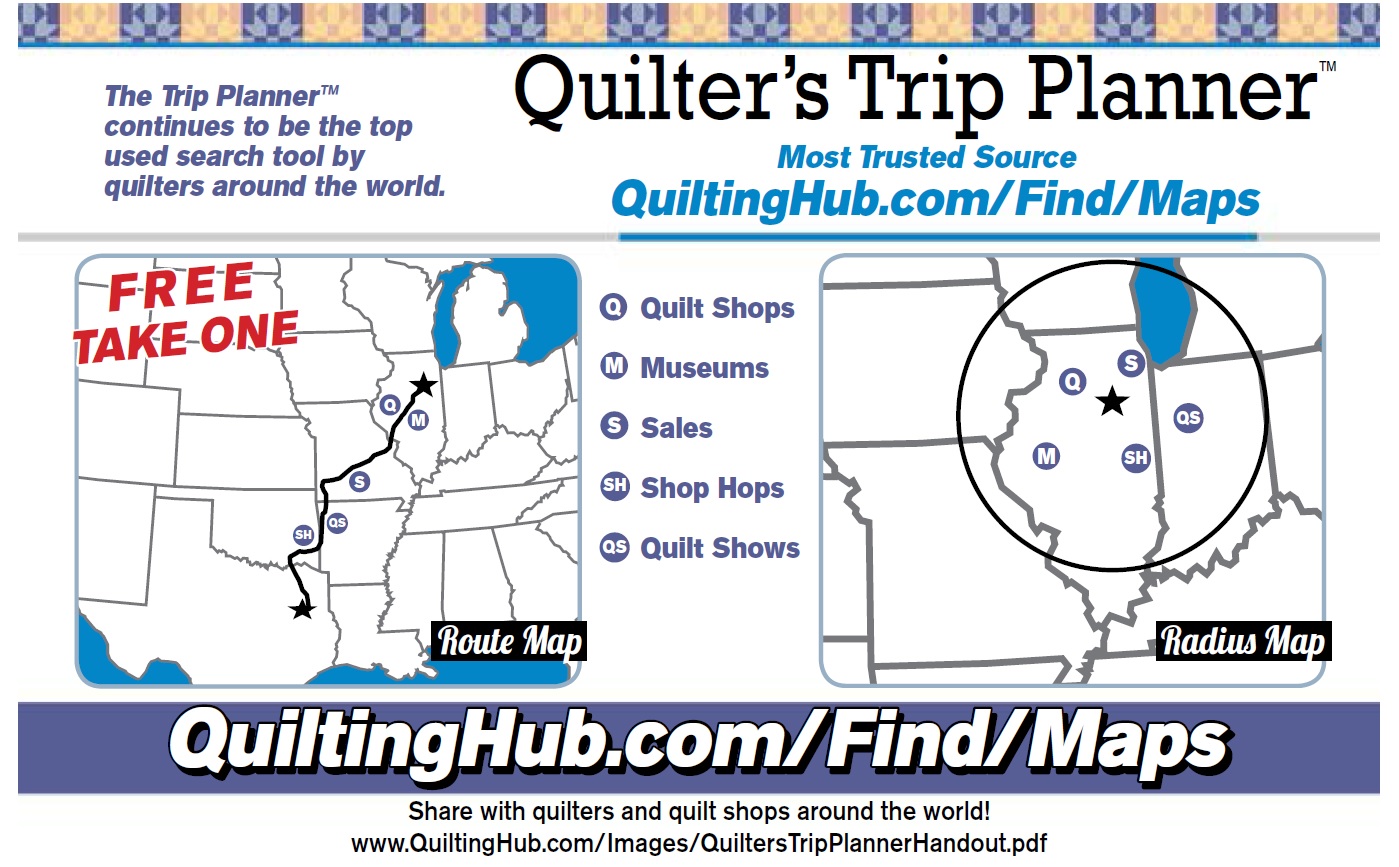 road trip quilt shop