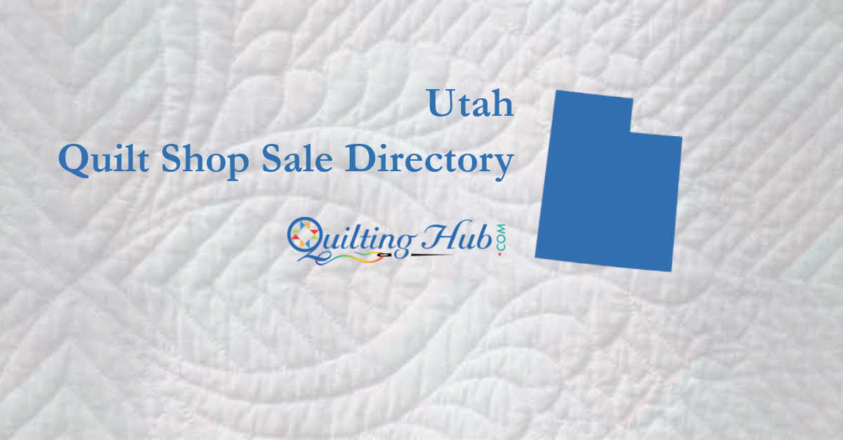quilt shop sales of utah